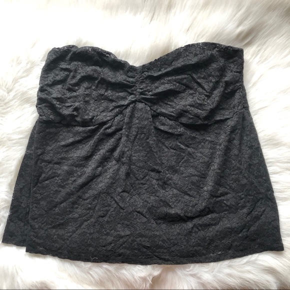 Torrid | Black Lace Tube top 3x - Picture 1 of 3